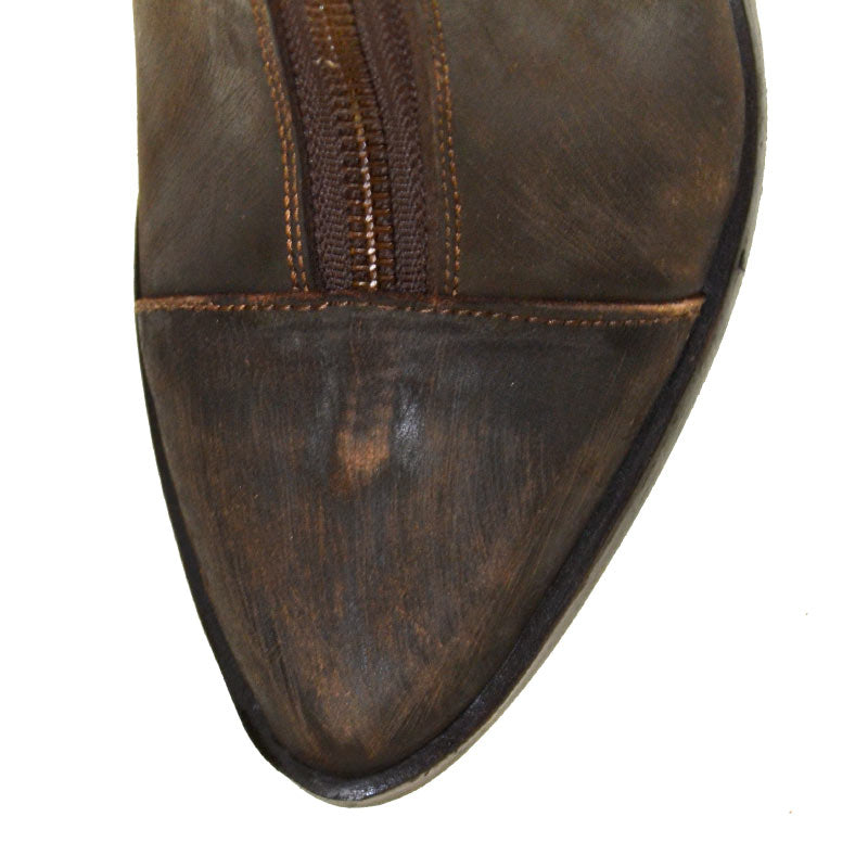 Krista Distressed Leather Boot