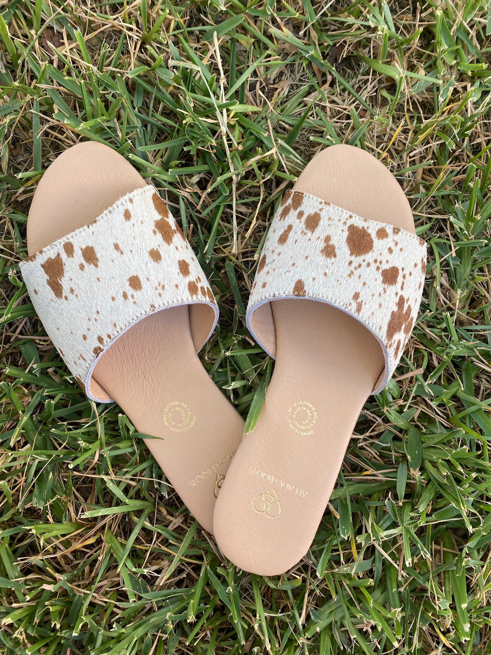DEREK Cowhair Leather Sandal - Wholesale