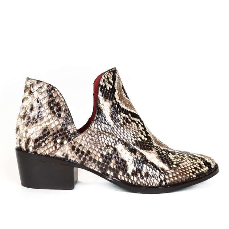 Carmen Women’s Natural Python Leather Boot
