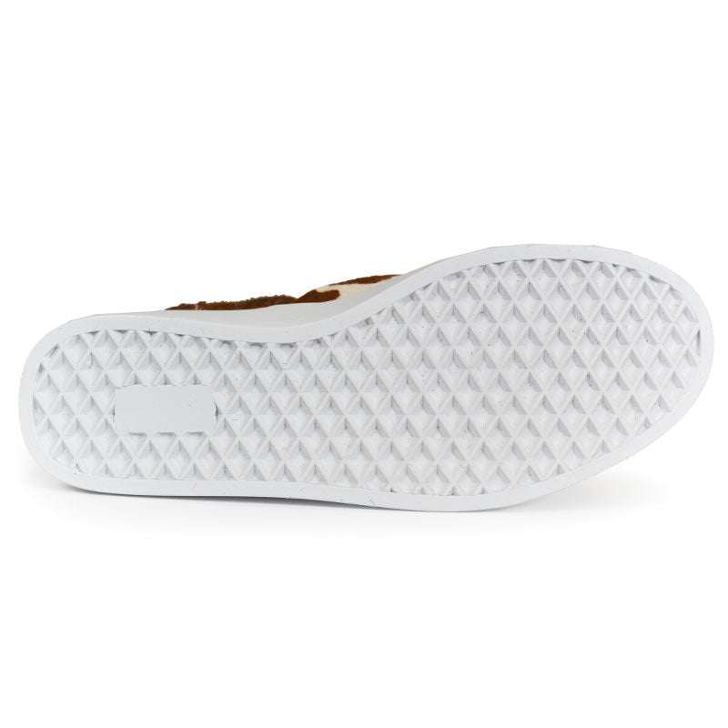 HOLLY Rust Cowhair Women's Hightop
